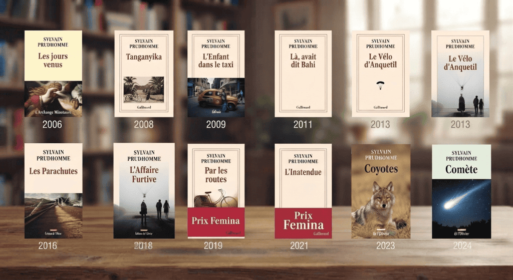 bibliographie sylvain prudhomme