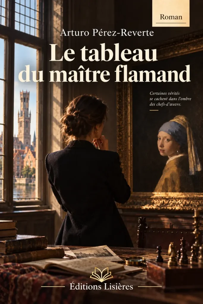 Couverture du roman Le Tableau du maître flamand d’Arturo Pérez-Reverte